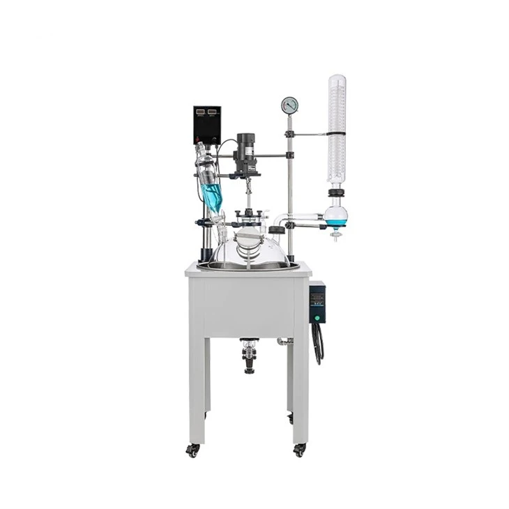 Single Layer Glass Reactor factory